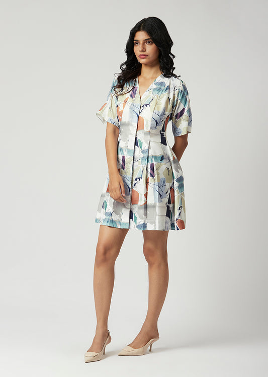 Veya Pleated Dress